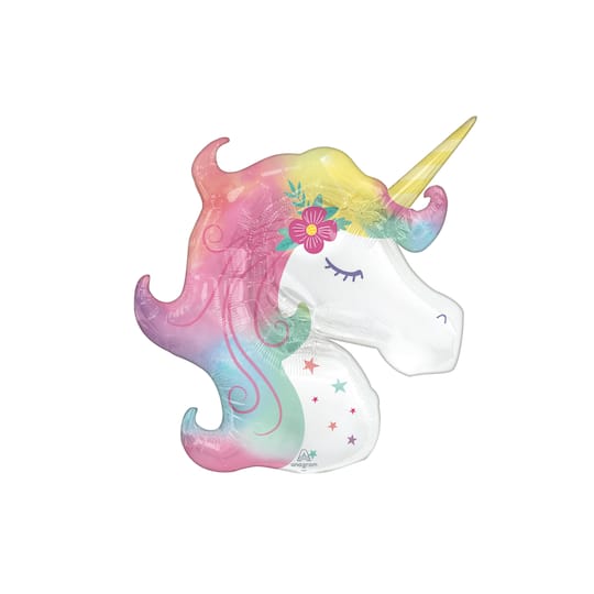 SuperShape™ 33" Enchanted Unicorn Foil Balloon By Anagram | Michaels®